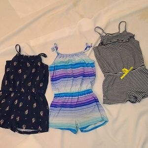 Little girls rompers